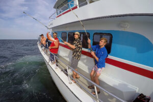 family on fishing charter destin
